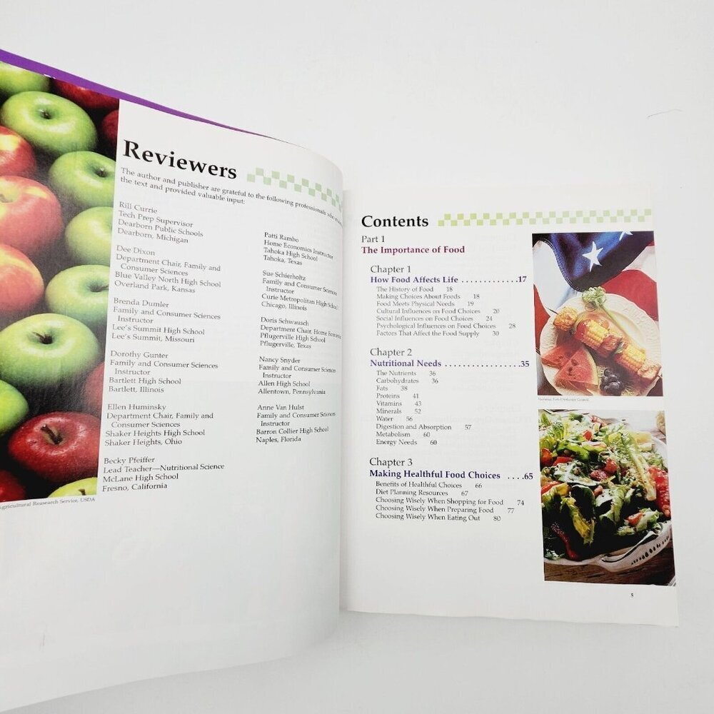 Guide to Good Food Teachers Annotated Edition Textbook Largen Bence Hardcover - Picture 6 of 12